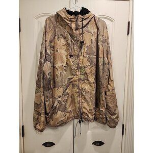 VNTG USA Walls Breathable Water-Pruf Realtree  Hooded Camo Jacket 2X XXL